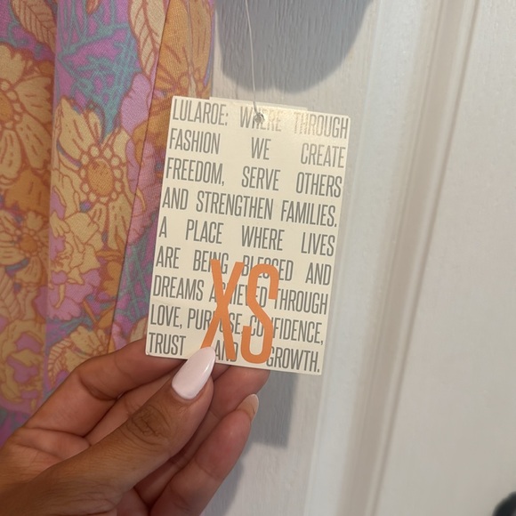 Lularoe purple and pink dress - Picture 4 of 7